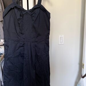 Richard Chai Black Garment with Gold Zipper